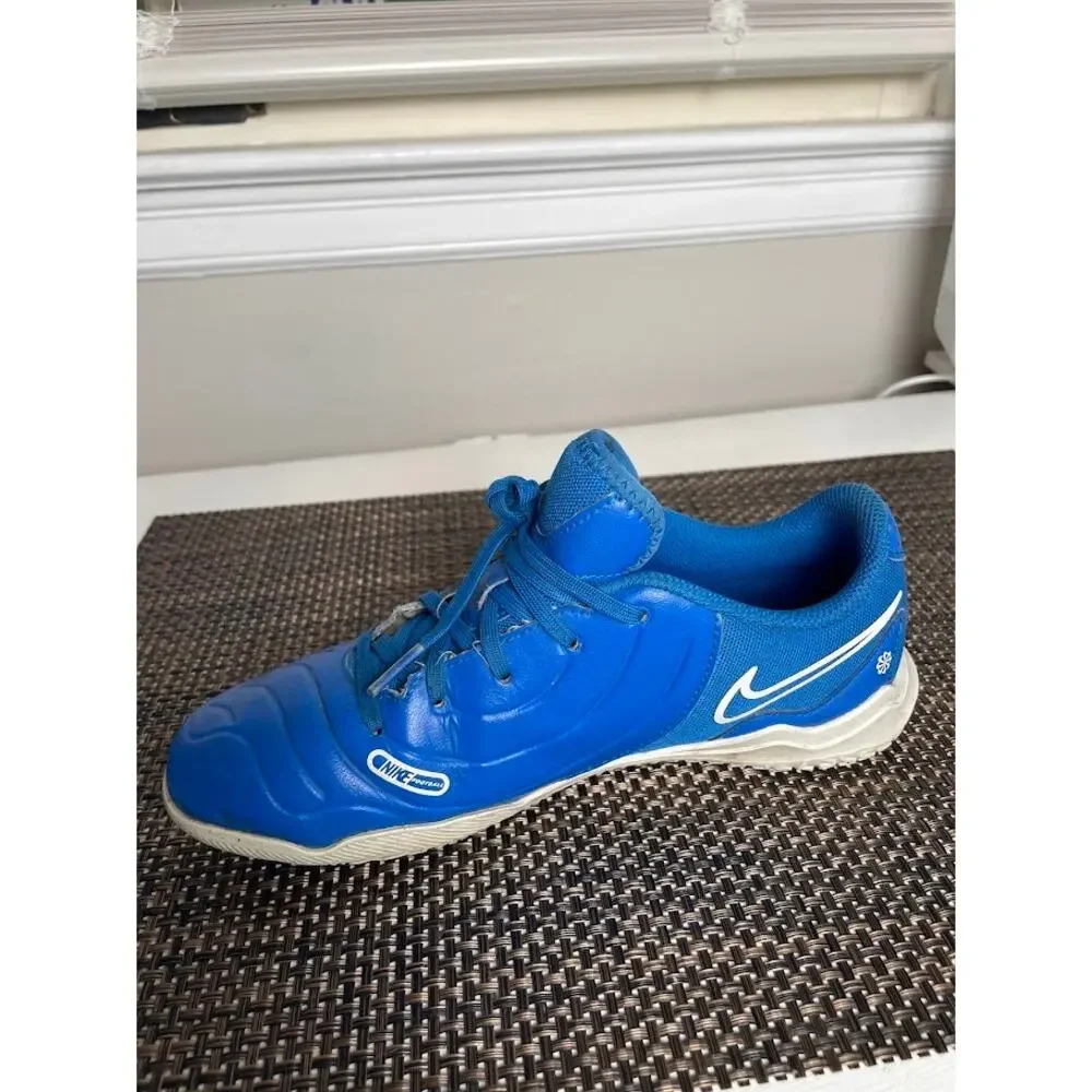 Nike JR Tiempo Legend 10 Academy Sneakers Youth Size 4.5Y Blue DV4354-400